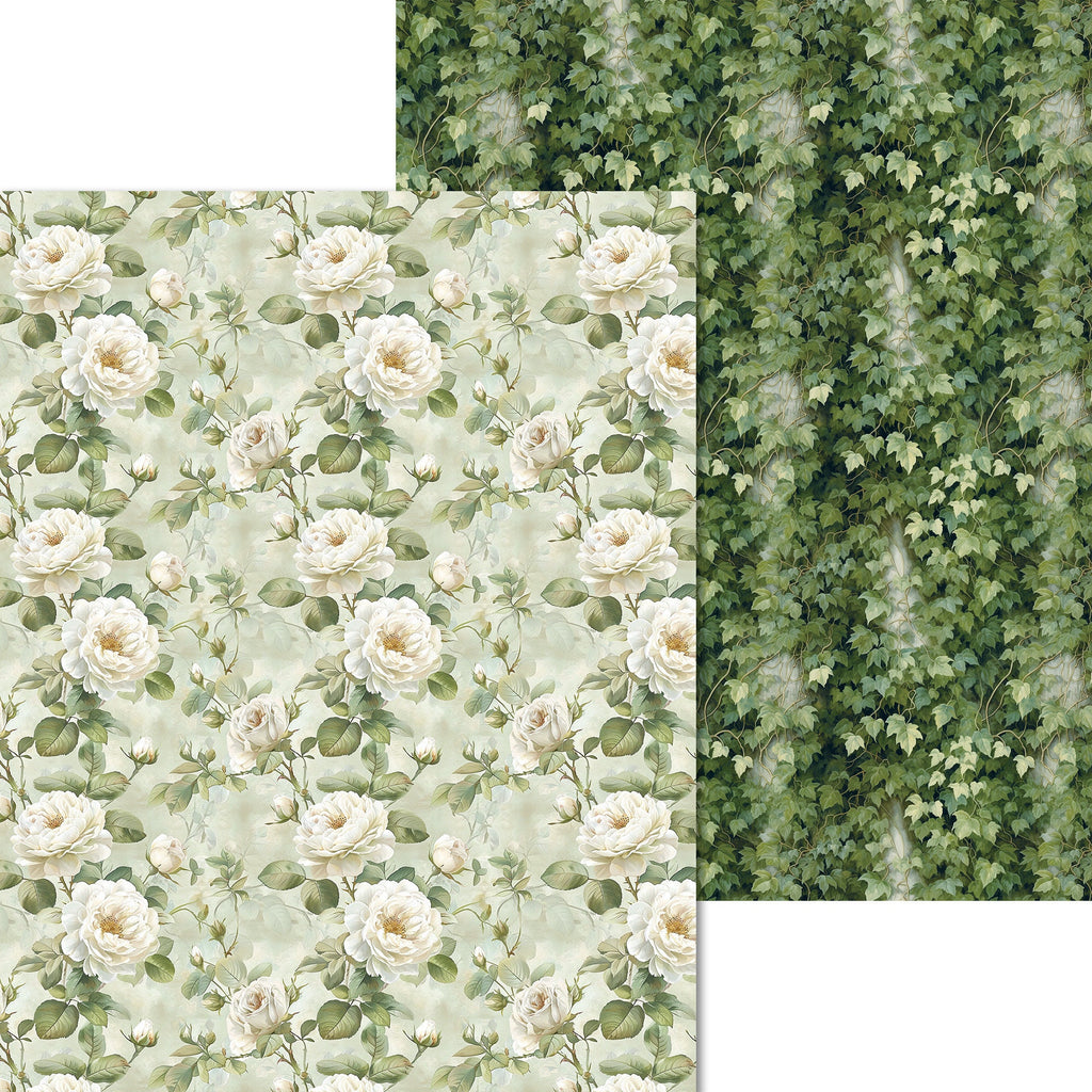 Scrpabook Paper pad - Gentle Symphony - Double Sided Designs - 8.5" x 11" - Cardstock