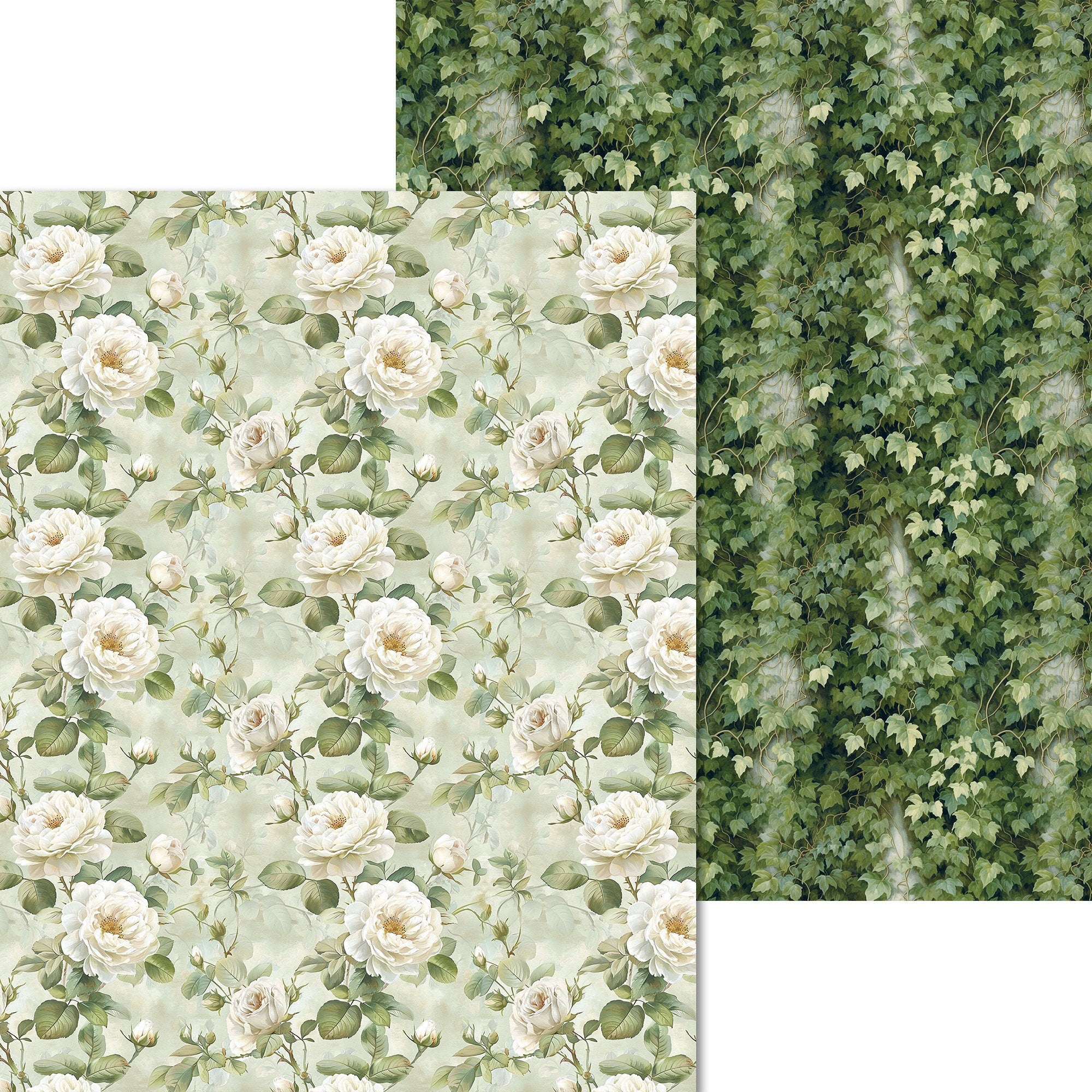 Scrpabook Paper pad - Gentle Symphony - Double Sided Designs - 8.5" x 11" - Cardstock