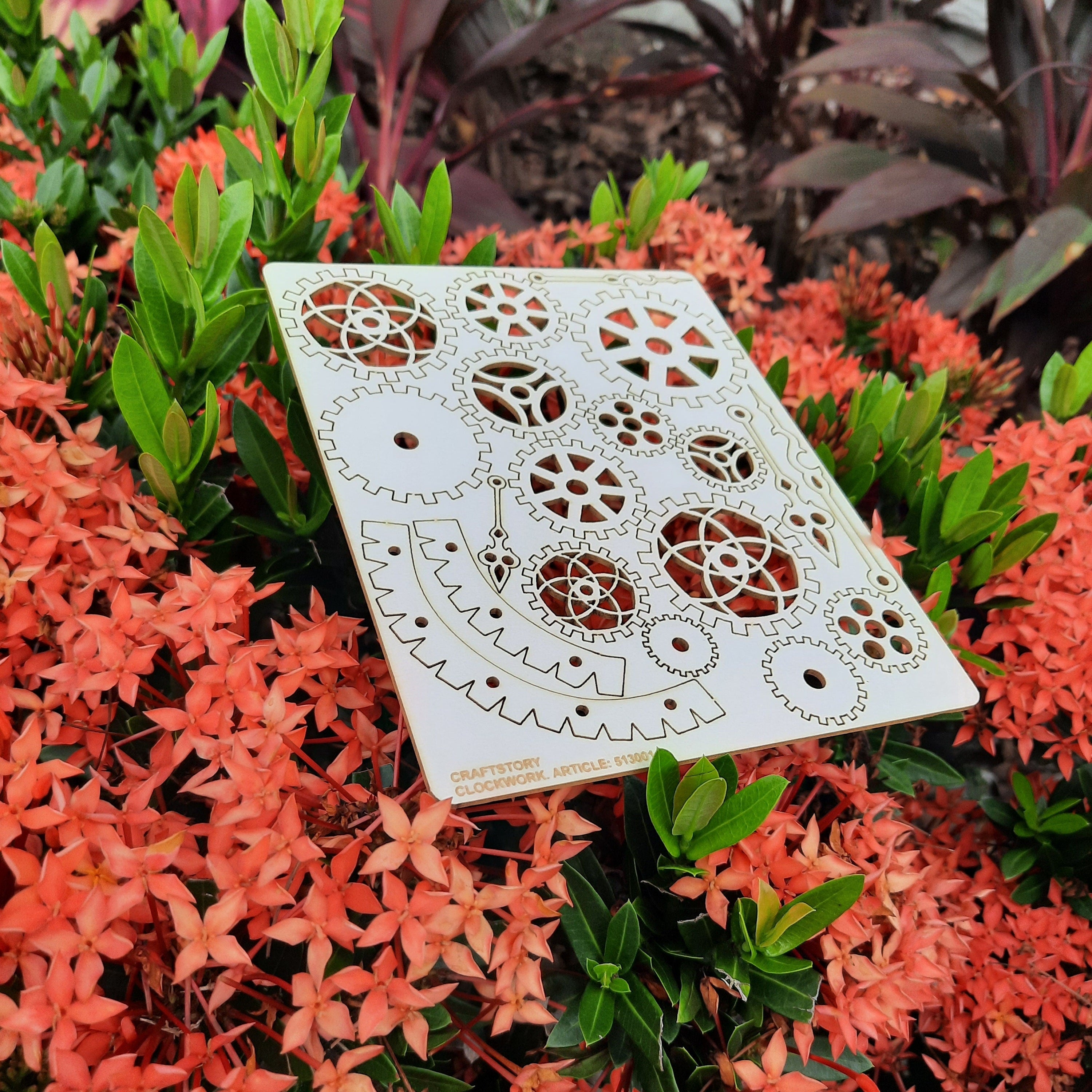 Chipboard, Laser Cut Chipboard, Chipboard Die Cuts, Laser Cut Board, Chipboard Shape, Steampunk, Gears, Clockwork, Clock mechanism