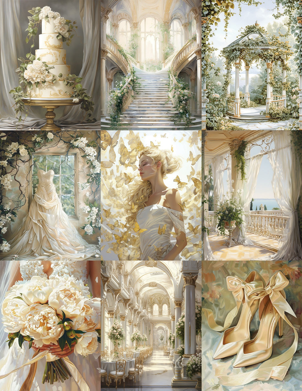 Scrpabook Paper pad - Gentle Symphony - Double Sided Designs - 8.5" x 11" - Cardstock
