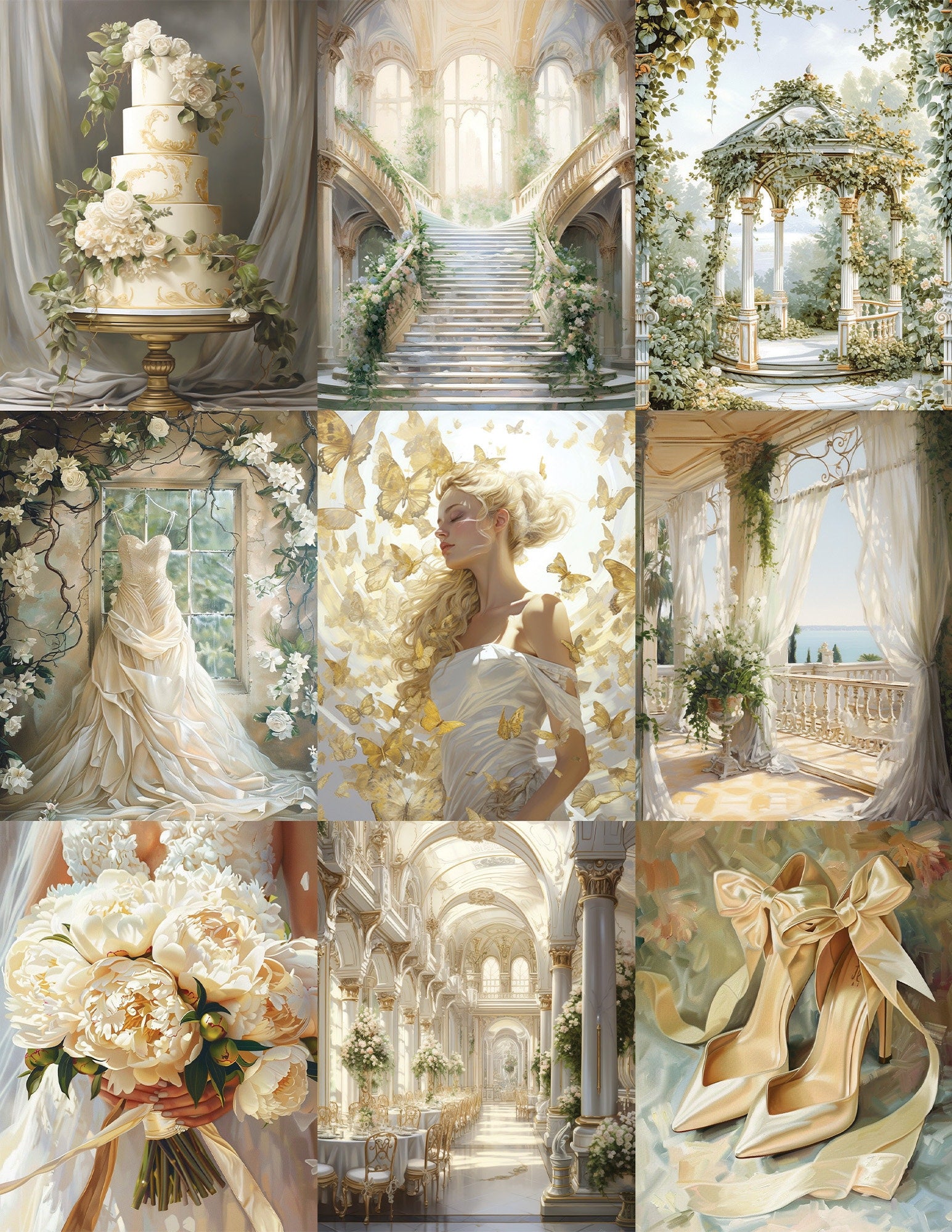 Scrpabook Paper pad - Gentle Symphony - Double Sided Designs - 8.5" x 11" - Cardstock