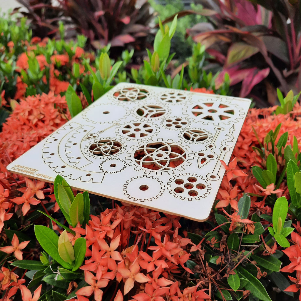 Chipboard, Laser Cut Chipboard, Chipboard Die Cuts, Laser Cut Board, Chipboard Shape, Steampunk, Gears, Clockwork, Clock mechanism