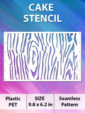 Cake Stencil - Wood  - Reusable Stencils