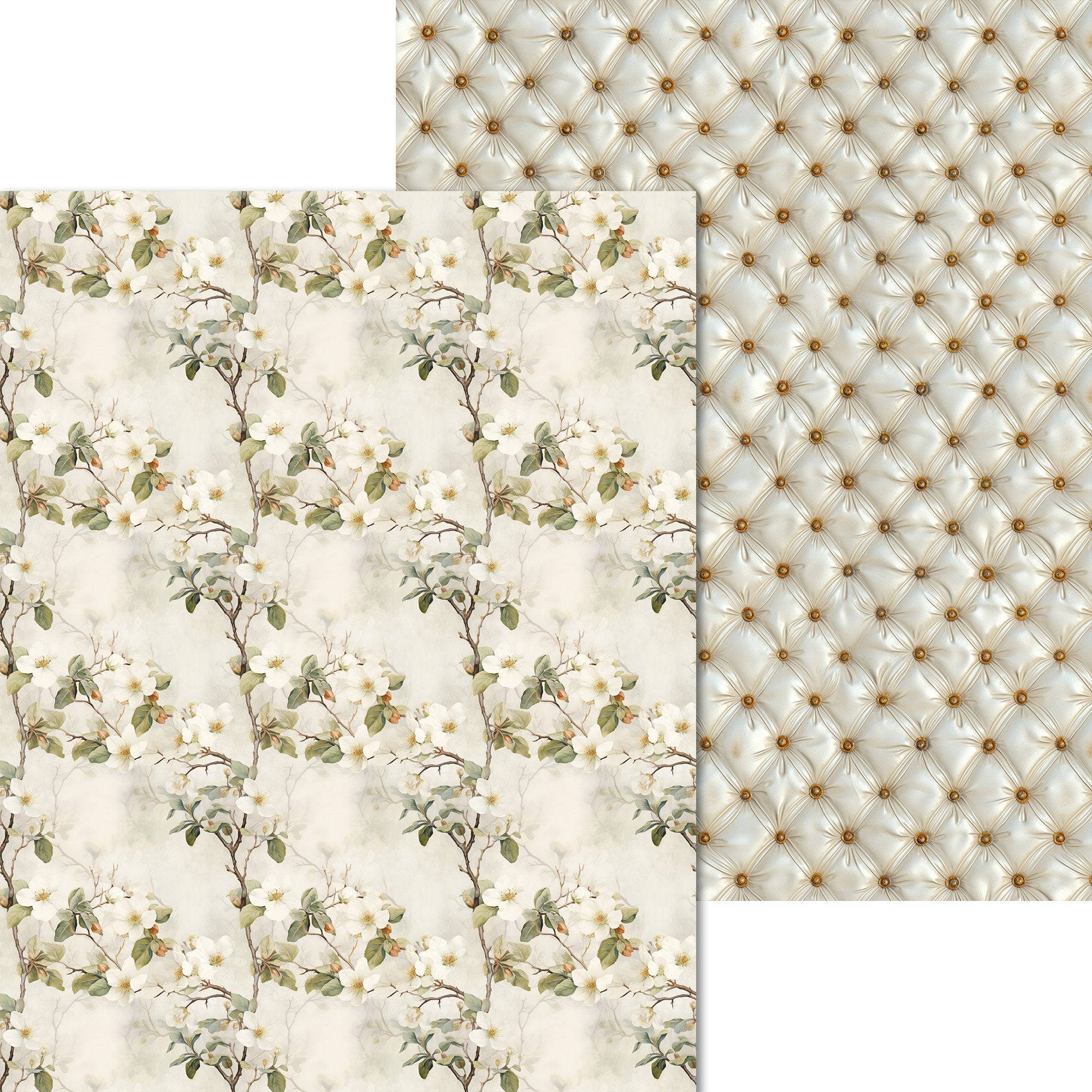 Scrpabook Paper pad - Gentle Symphony - Double Sided Designs - 8.5" x 11" - Cardstock