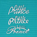 Laser Cut Chipboard - Little prince - inscription. Embellishments for Card Making, Scrapbooking and Crafting